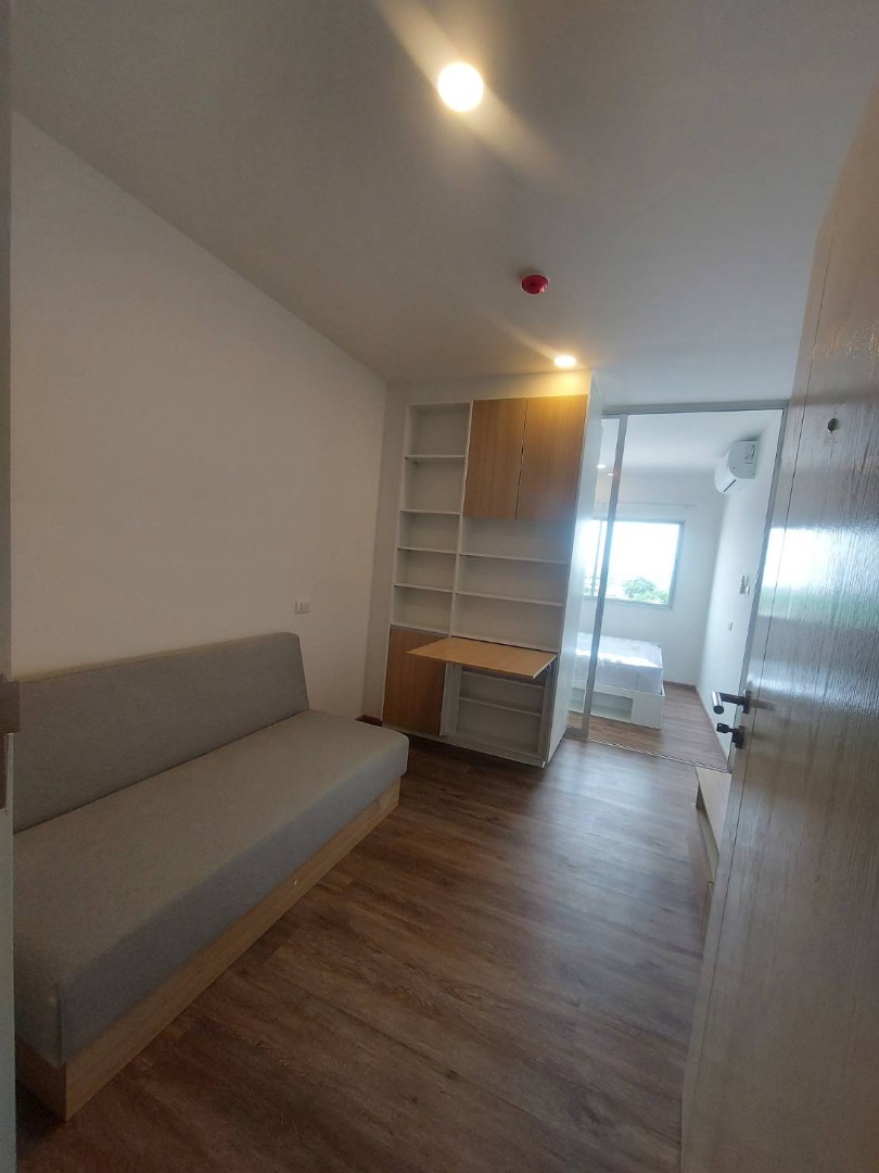 For RentCondoNonthaburi, Bang Yai, Bangbuathong : 🔥Urgent for rent, new room ready to move in, Senakit Rattanathibet - Bang Bua Thong, rent 6,500 baht/month, accepting both Thais and foreigners (with 1 year rental contract)