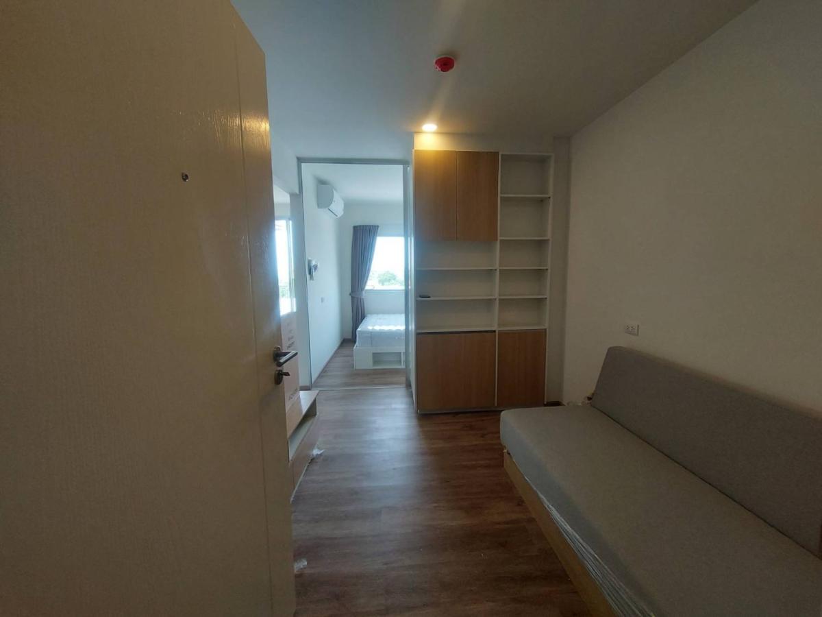 For RentCondoNonthaburi, Bang Yai, Bangbuathong : 🔥Urgent for rent, new room ready to move in, Senakit Rattanathibet - Bang Bua Thong, rent 6,500 baht/month, accepting both Thais and foreigners (with 1 year rental contract)