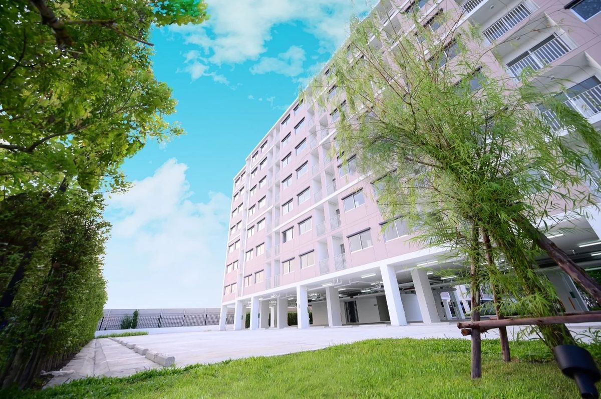 For RentCondoNonthaburi, Bang Yai, Bangbuathong : 🔥Urgent for rent, new room ready to move in, Senakit Rattanathibet - Bang Bua Thong, rent 6,500 baht/month, accepting both Thais and foreigners (with 1 year rental contract)