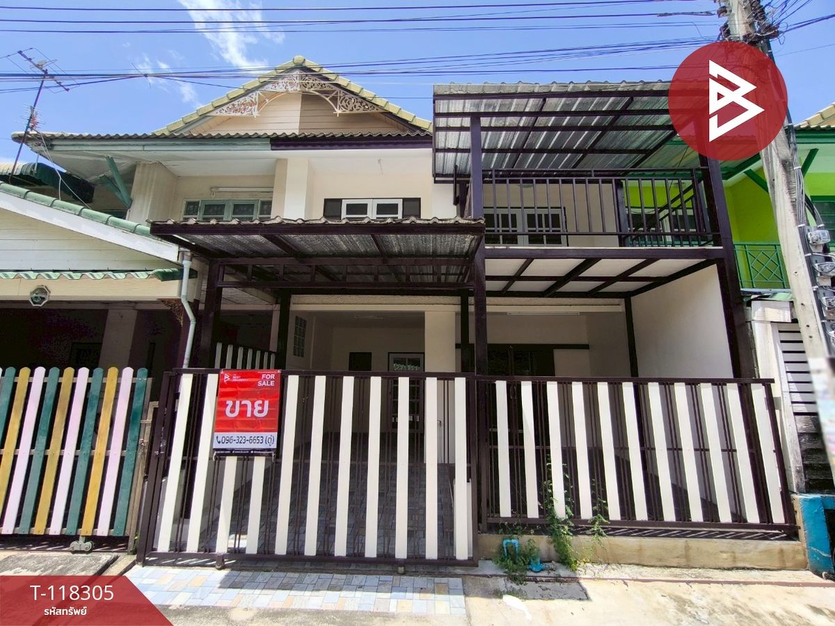 ขายทาวน์โฮมสมุทรปราการ สำโรง : ขายทาวน์เฮ้าส์ หมู่บ้านพฤกษา15 บางพลี-ตำหรุ สมุทรปราการ พร้อมอยู่