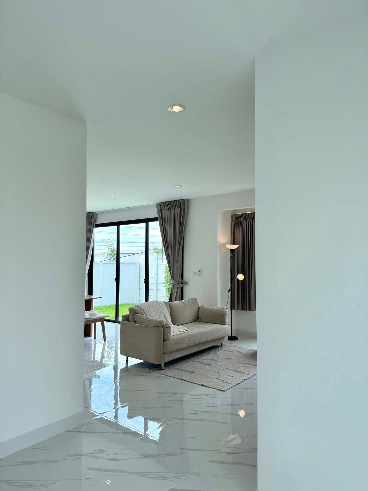 For RentHouseBangna, Bearing, Lasalle : K-6483 for rent! Como Bianca II Twin House