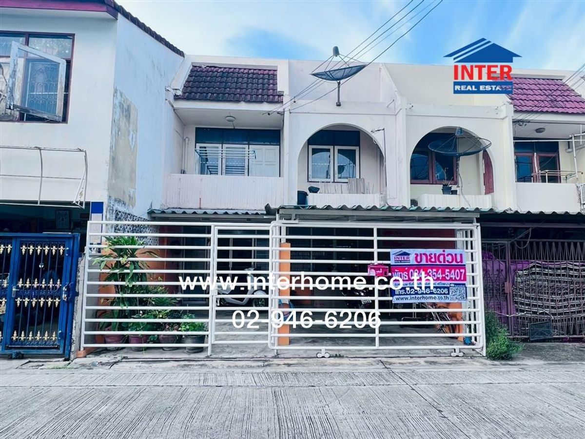 ขายทาวน์โฮมสมุทรปราการ สำโรง : ทาวน์เฮ้าส์ 2 ชั้น 19.5 ตร.ว. หมู่บ้านทิพวัล1 ซอยทิพวัล15 ถนนเทพารักษ์ ถนนทิพวัล เมืองสมุทรปราการ สมุทรปราการ