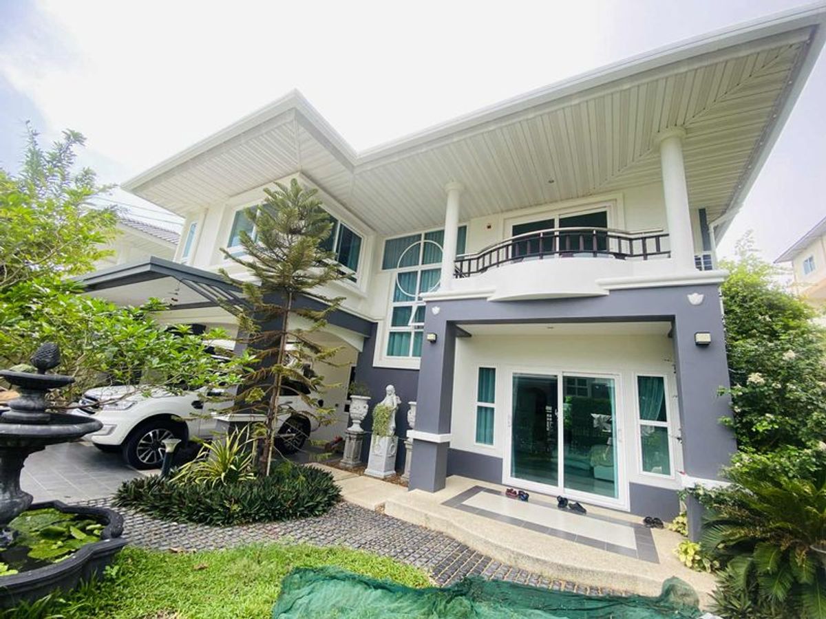 For RentHousePattaya, Bangsaen, Chonburi : Rent a detached house, Supalai Park, Phraya Sajja-Sukhumvit, fully decorated