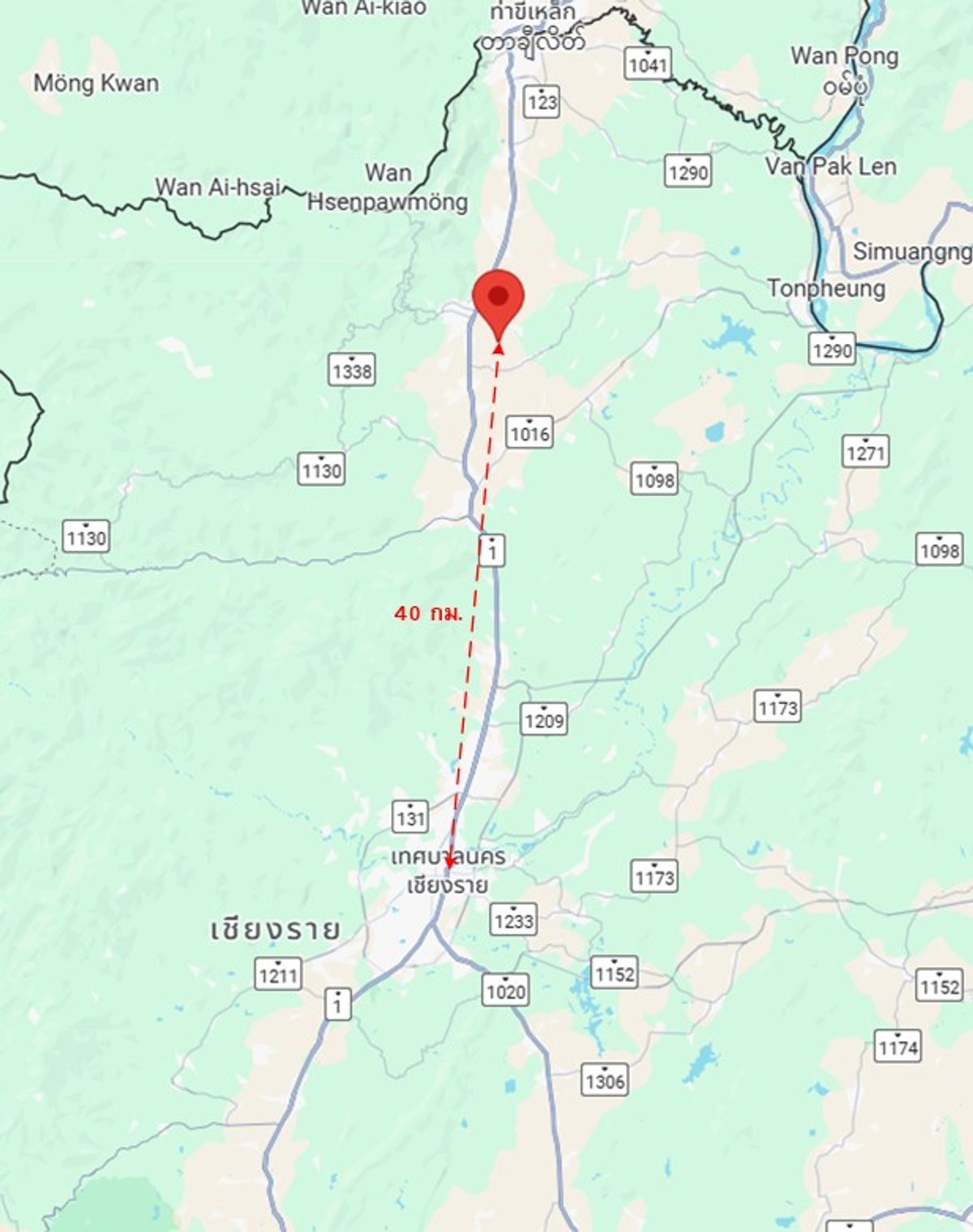 For SaleLandChiang Rai : 1 empty land for sale, total land area 7-0-7.0 rai (2,870 square meters), Ban Don Chai Moo 8, Soi 15, Phahonyothin Road (Tor. 1), Mae Rai Subdistrict, Mae Chan District, Chiang Rai Province.