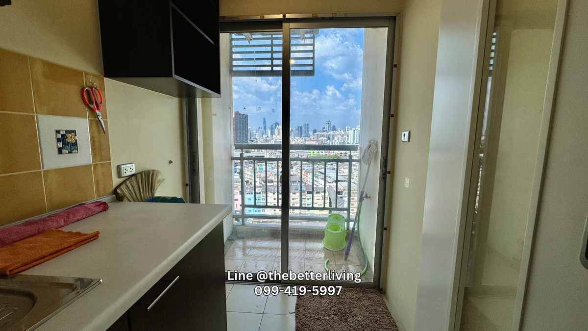 ขายคอนโดพระราม 3 สาธุประดิษฐ์ : ขาย คอนโดเลอริช พระราม 3 สาธุประดิษฐ์ ห้องสตูดิโอ 1 ห้องน้ำ ราคาถูก พร้อมอยู่