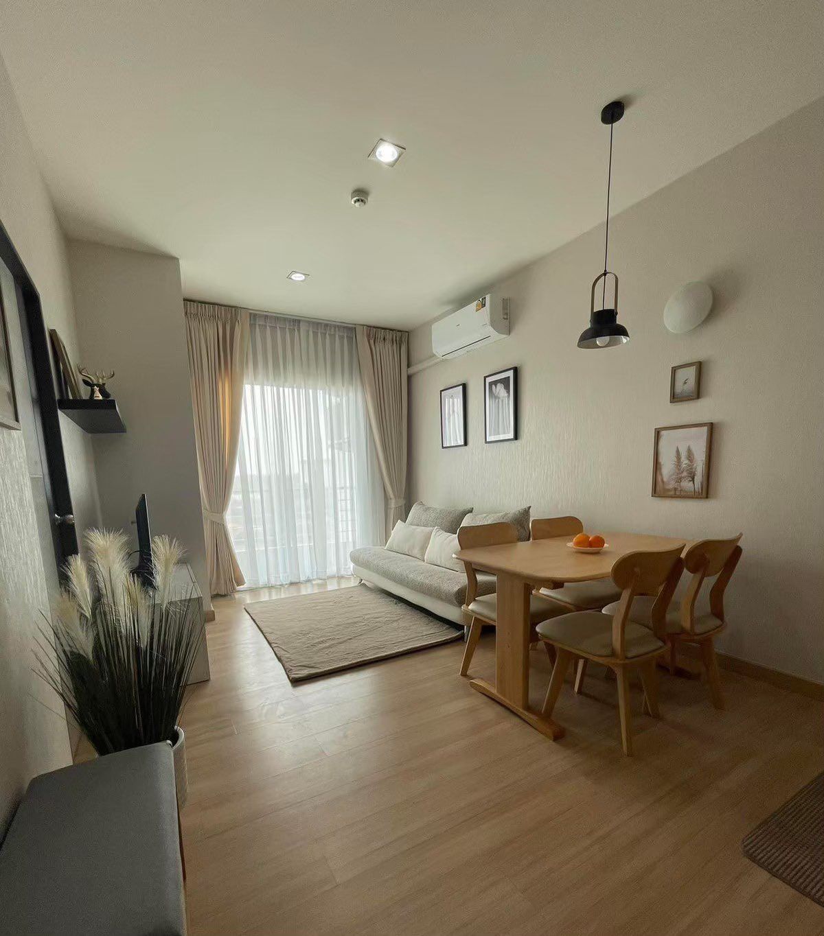 For RentCondoChiang Mai : One Plus Mahidol Condo – 5 mins to Chiang Mai Airport, Newly Renovated, Fully Furnished, Ready to Move In.