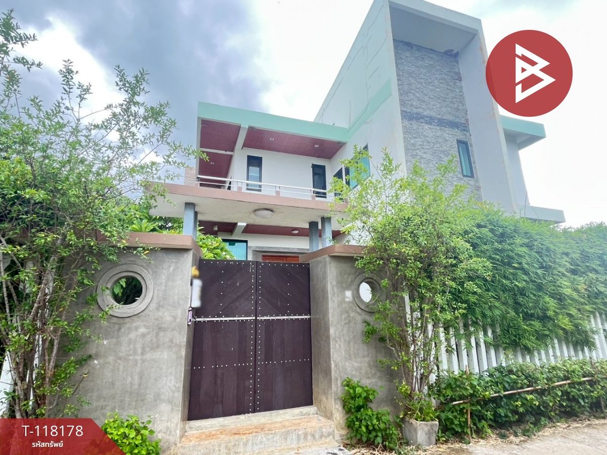ขายบ้านชะอำ เพชรบุรี : ขายบ้านเดี่ยวพร้อมกิจการรังนกนางแอ่น เนื้อที่ 3 ไร่ 1 งาน 42 ตารางวา ไร่ส้ม เพชรบุรี