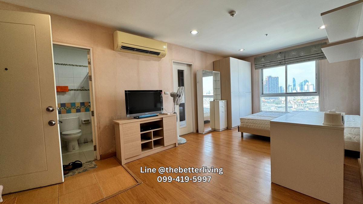 ขายคอนโดพระราม 3 สาธุประดิษฐ์ : ขาย คอนโดเลอริช พระราม 3 สาธุประดิษฐ์ ห้องสตูดิโอ 1 ห้องน้ำ ราคาถูก พร้อมอยู่