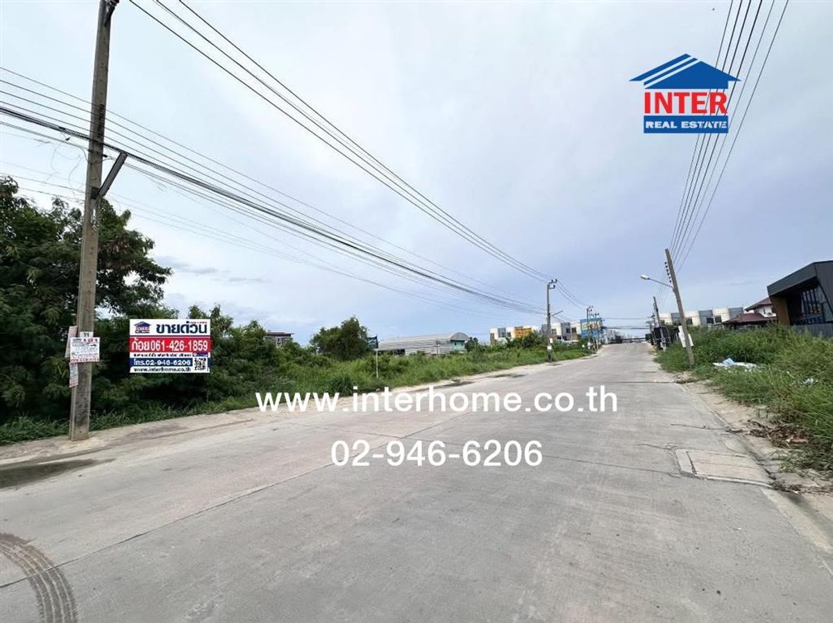 ขายที่ดินสมุทรปราการ สำโรง : ที่ดินเปล่า 200 ตร.ว. ที่ดิน หมู่บ้านวโรชา6 ถนนคลองด่าน-บางพลี ถนนเทพารักษ์ บางบ่อ สมุทรปราการ