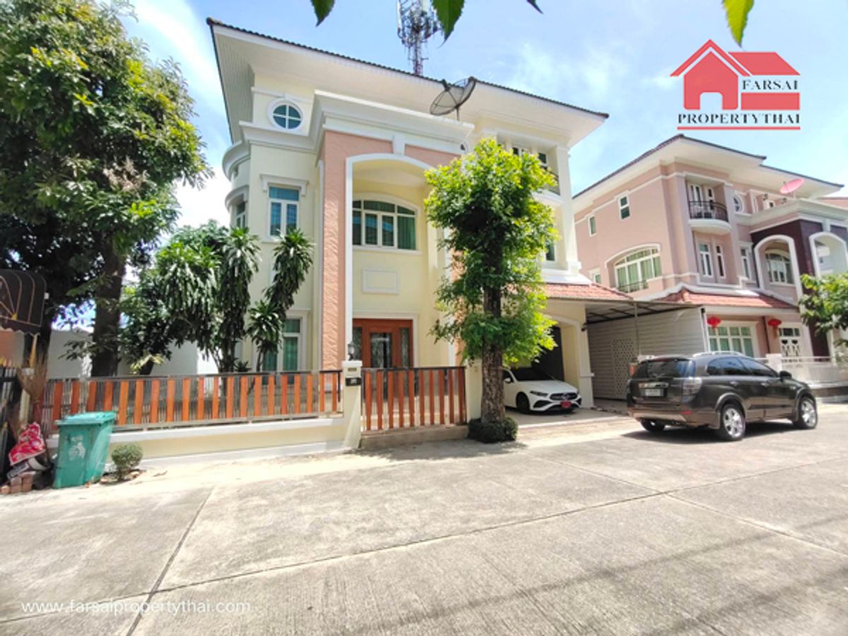 ขายบ้านเกษตร นวมินทร์ ลาดปลาเค้า : ให้เช่าบ้านเดี่ยว 3ชั้นเนื้อที่ 66.6ตร.ว พื้นที่ใช้สอย 320ตร.ม 4นอน 4น้ำ เฟอร์ ใกล้ทางด่วนเอกมัย-รามอินทรา ถนนนวลจันทร์ ราคาขาย 15 ล้านบาท    