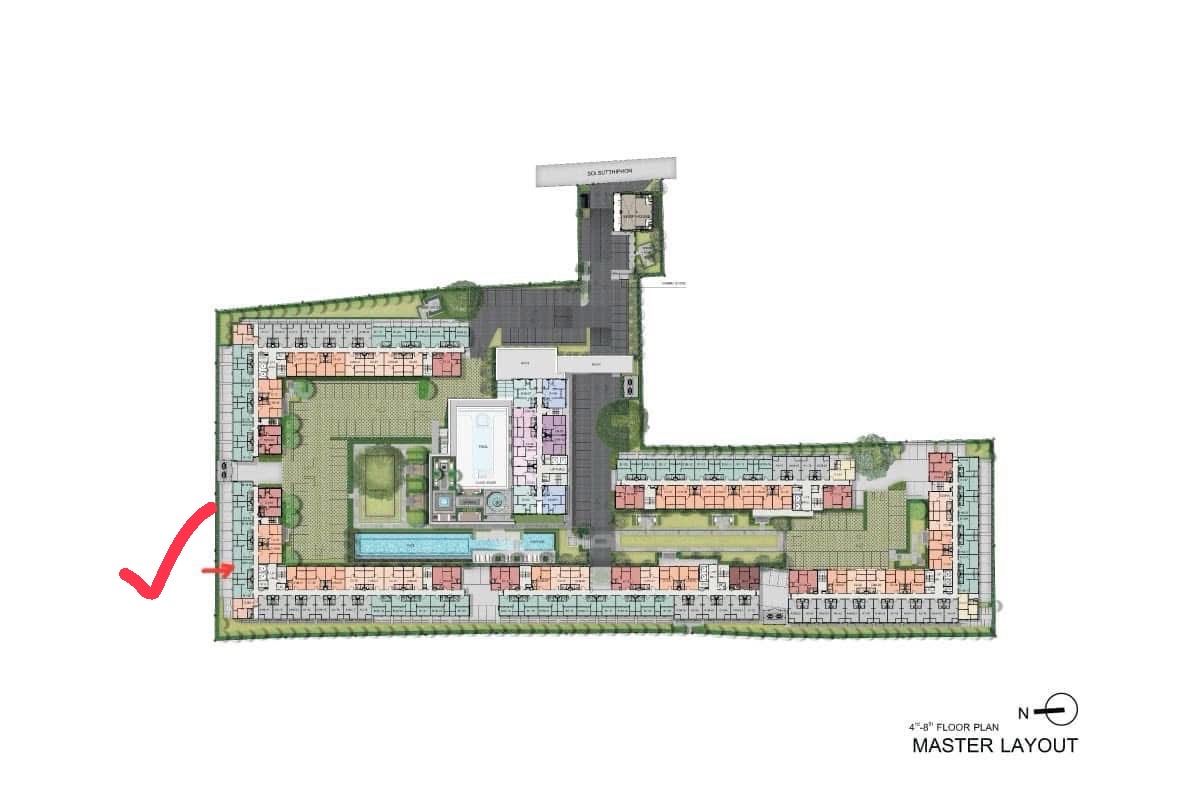 For SaleCondoRama9, Petchburi, RCA : ASPIRE Asoke Ratchada Condo for Sale 3,300,000 baht [SRS250709]