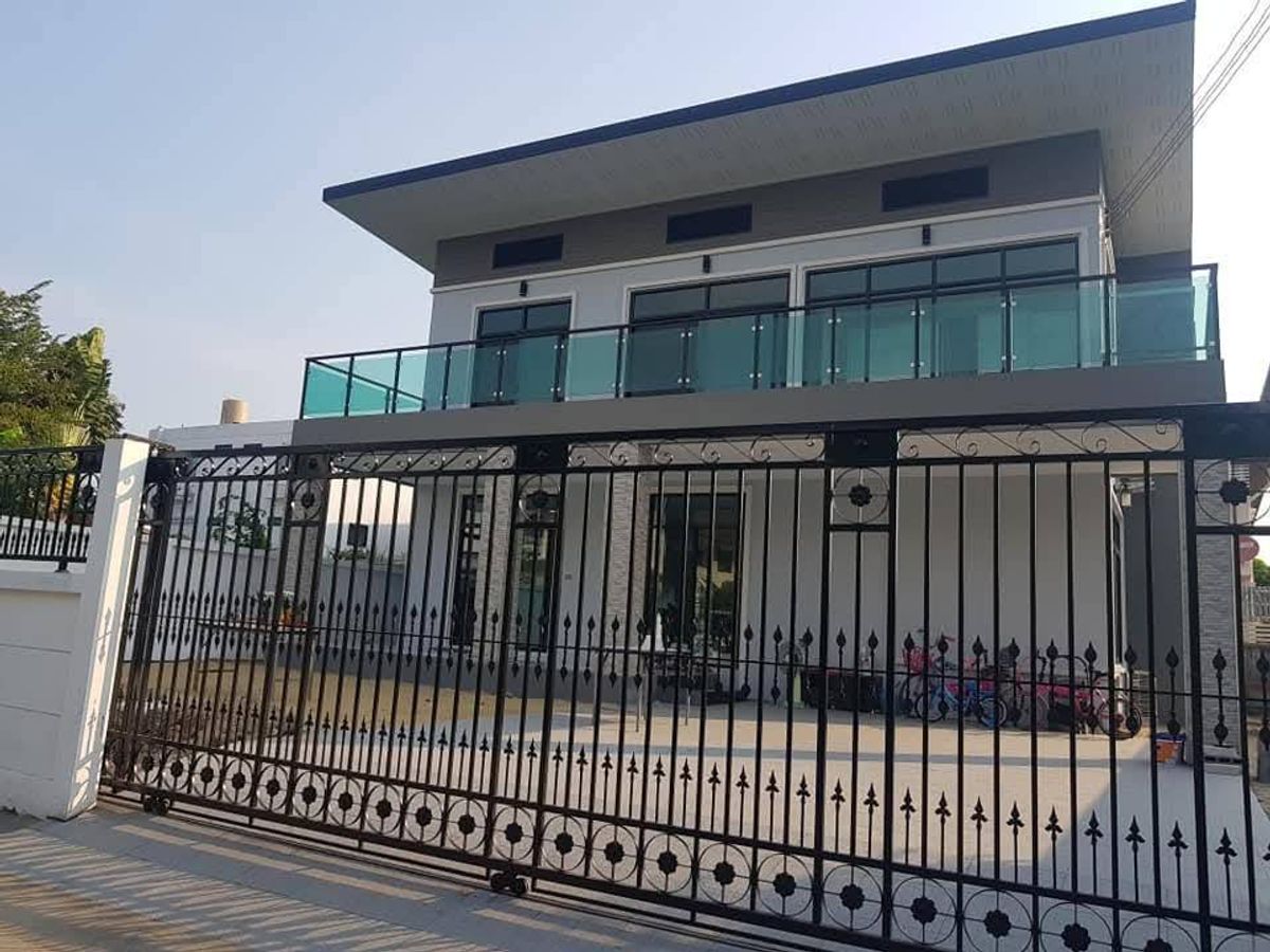 For SaleLandRamkhamhaeng, Hua Mak : Single house, ready to move in, 100 sq m., Nawamin 24, well decorated