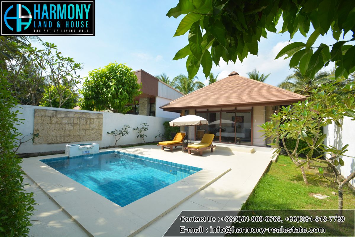 For SaleHouseHuahin, Prachuap Khiri Khan, Pran Buri : 🏝️ 1 bedroom resort style house with private pool Chill atmosphere
