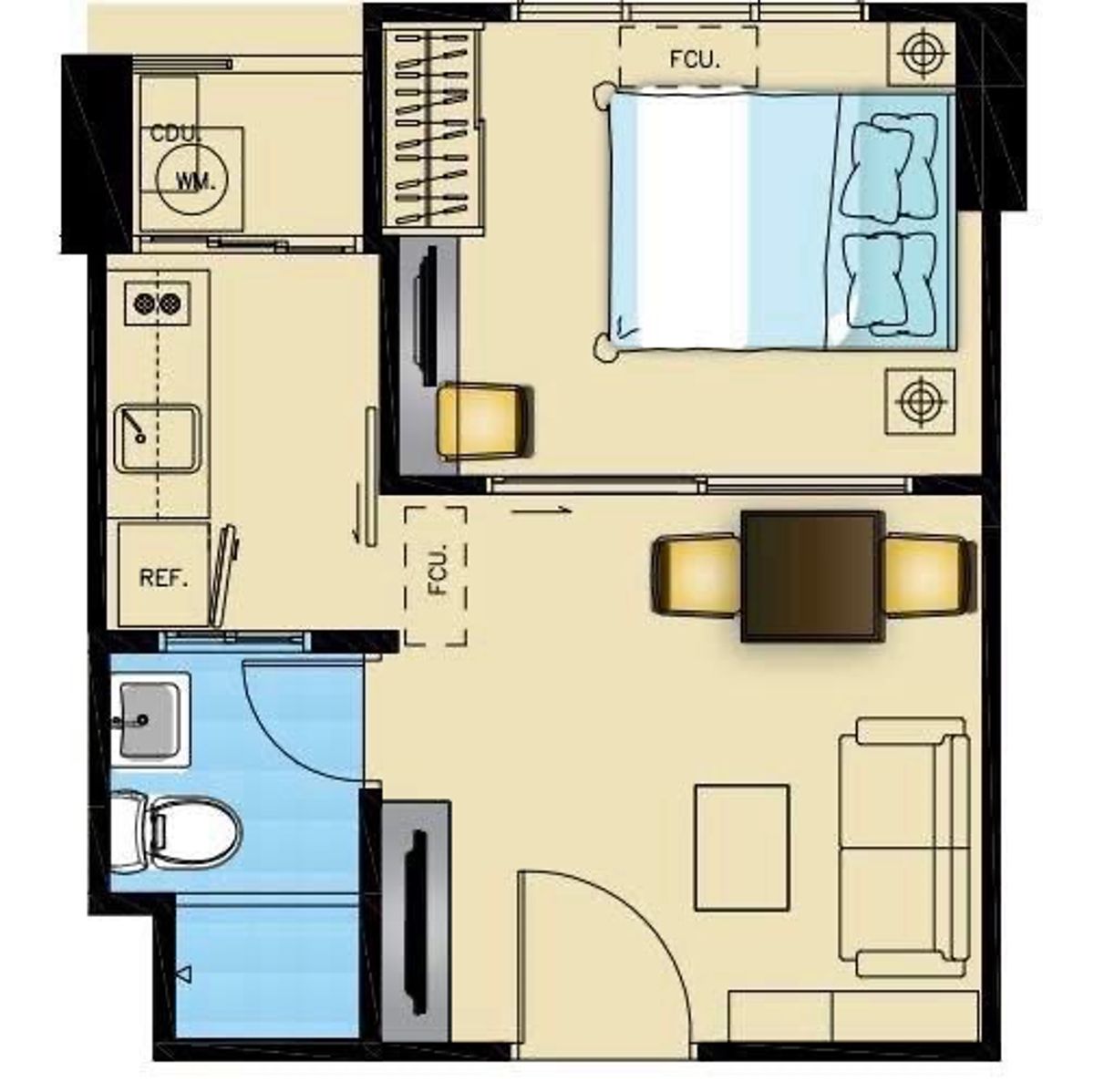 For SaleCondoPattanakan, Srinakarin : 🔥 This price is good, the room is very beautiful. 2.2💸💸🤟
