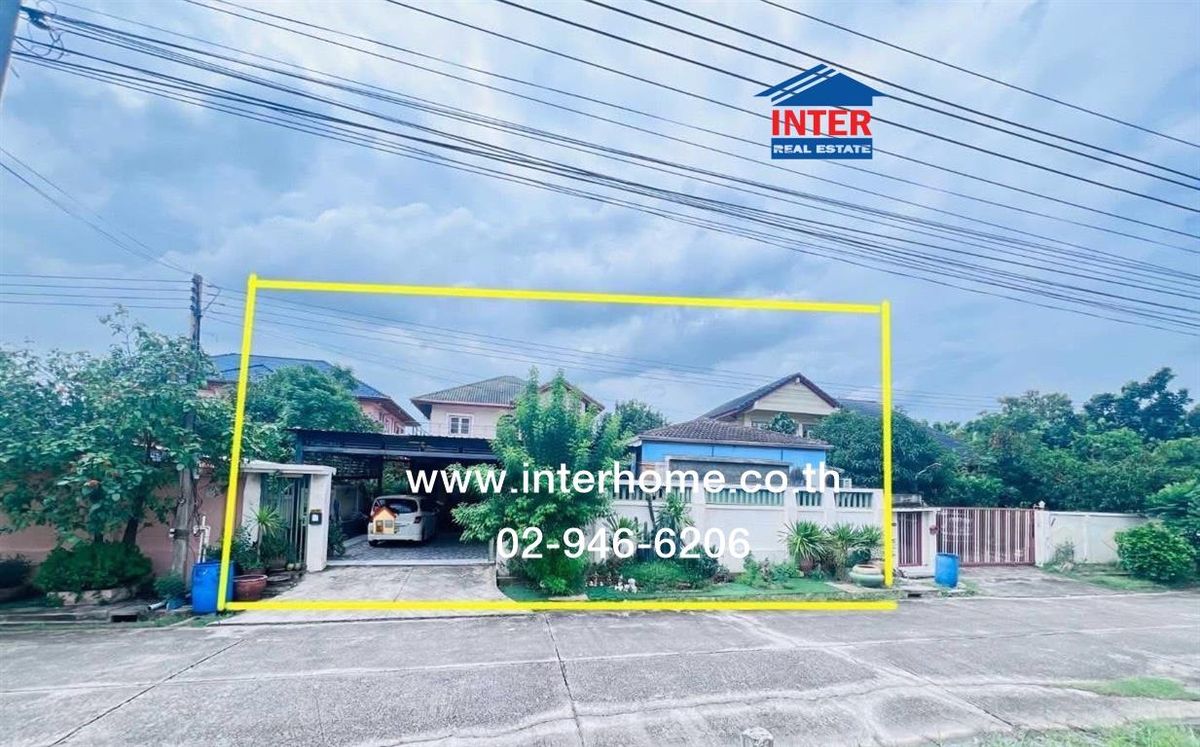 For SaleHousePathum Thani,Rangsit, Thammasat : 2 storey detached house, 162 sq.w., Muang Ek Village, Project 3, Ekk Thaksin Road, Ekarat Road, Mueang Pathum Thani, Pathum Thani