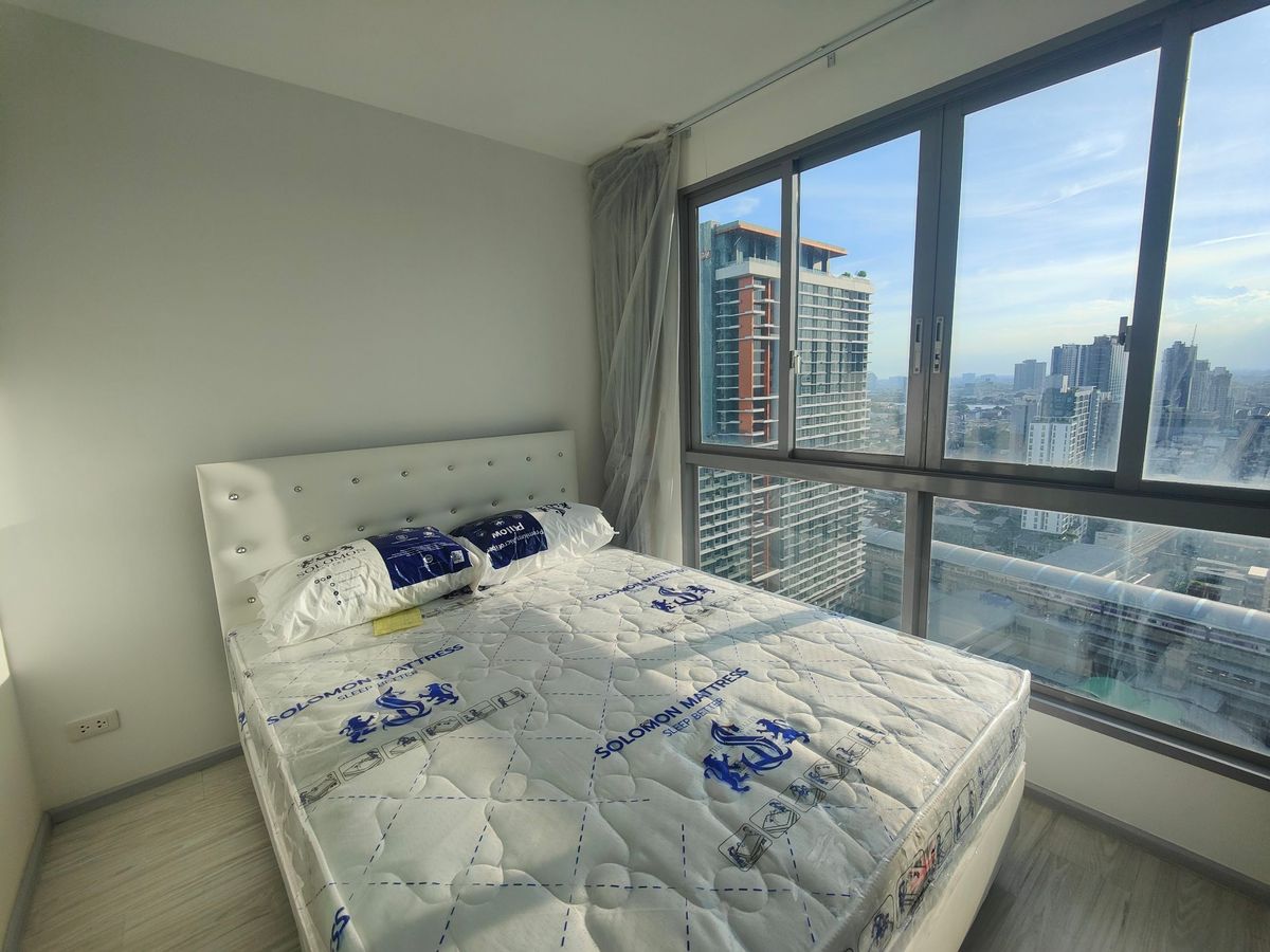 For RentCondoBang Sue, Wong Sawang, Tao Pun : Renting Ideo Mobi, Bang Sue, Floor 31, Size 26.25 sqm. 1 bedroom, 1 bathroom