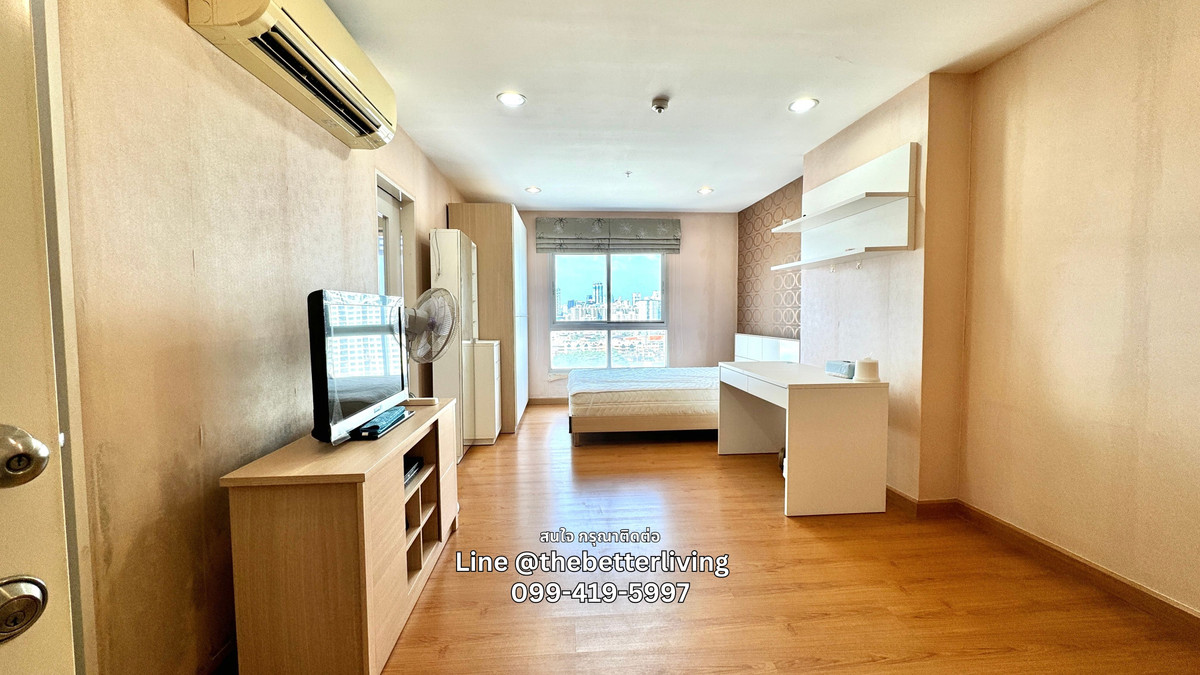 ขายคอนโดพระราม 3 สาธุประดิษฐ์ : ขาย คอนโดเลอริช พระราม 3 สาธุประดิษฐ์ ห้องสตูดิโอ 1 ห้องน้ำ ราคาถูก พร้อมอยู่