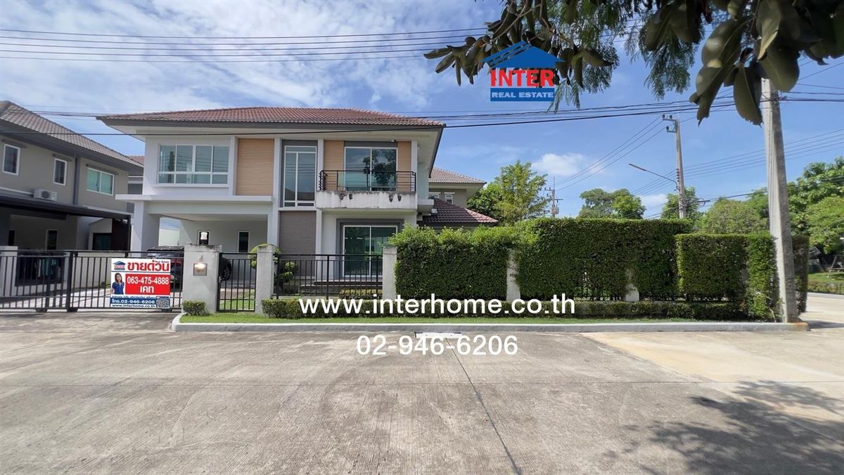 For SaleHousePhutthamonthon, Salaya : 2 storey detached house, 80.2 sq.w., Bangkok Boulevard Village Pinklao-Petchkasem Phutthamonthon Sai 4 Road Borommaratchachonnani Road, Sampran Nakhon Pathom