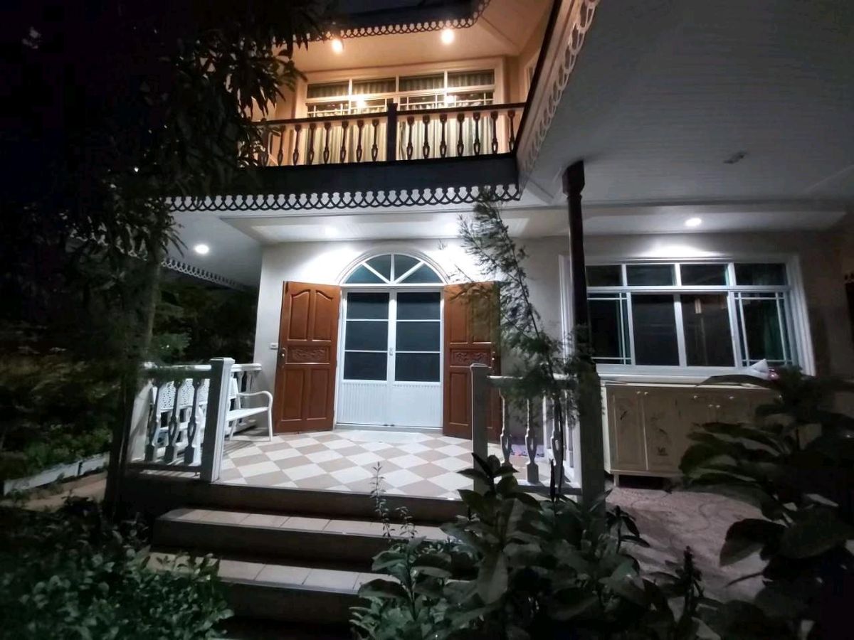 ขายบ้านสมุทรปราการ สำโรง : บ้านเดี่ยว ใกล้รถไฟฟ้าแบรริ่ง