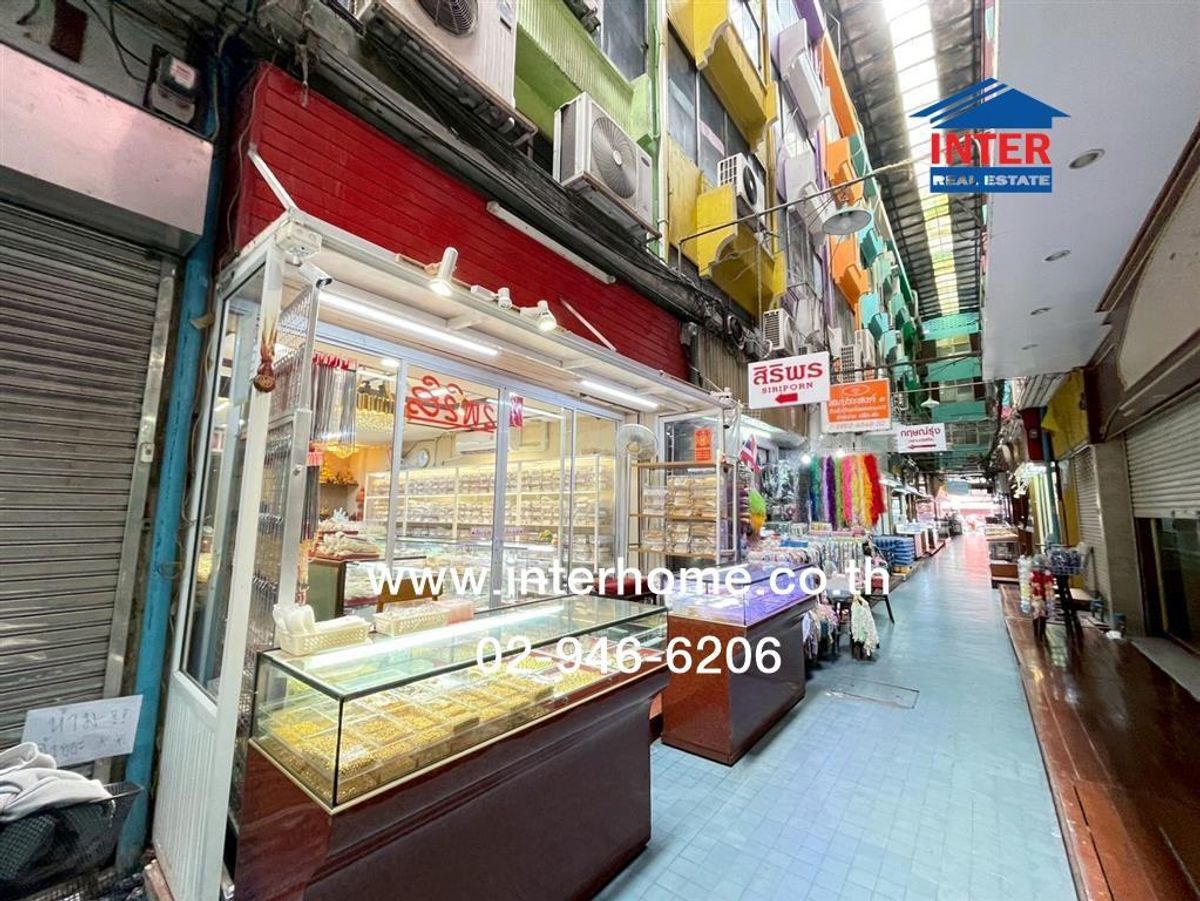 For SaleShop HouseYaowarat, Banglamphu : Commercial Building 4.5, Floor 8 Sq. Commercial Building, Soi Yaowarat 33, Yaowarat Road, Soi Yaowarat Road 33 Samphanthawong District Bangkok