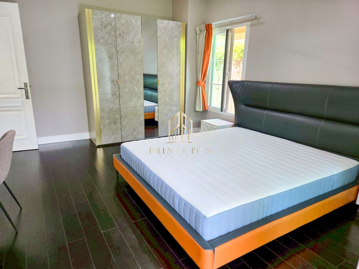 ขายบ้านบางนา แบริ่ง ลาซาล : ขายบ้านเดี่ยว นันทวัน บางนา กม.7 บ้าน size L หน้าสวน 📞092-4252445 Nantawan Bangna Km.7