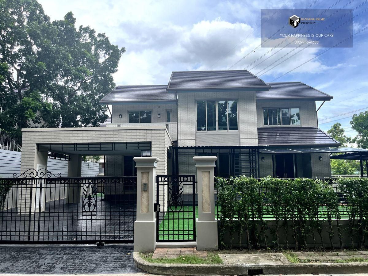 ขายบ้านลาดกระบัง สุวรรณภูมิ : Perfect Masterpiece Rama 9 | โครงสร้าง SCG Heim ทั้งหลัง ดีไซน์สไตล์ญี่ปุ่น #2025073111216