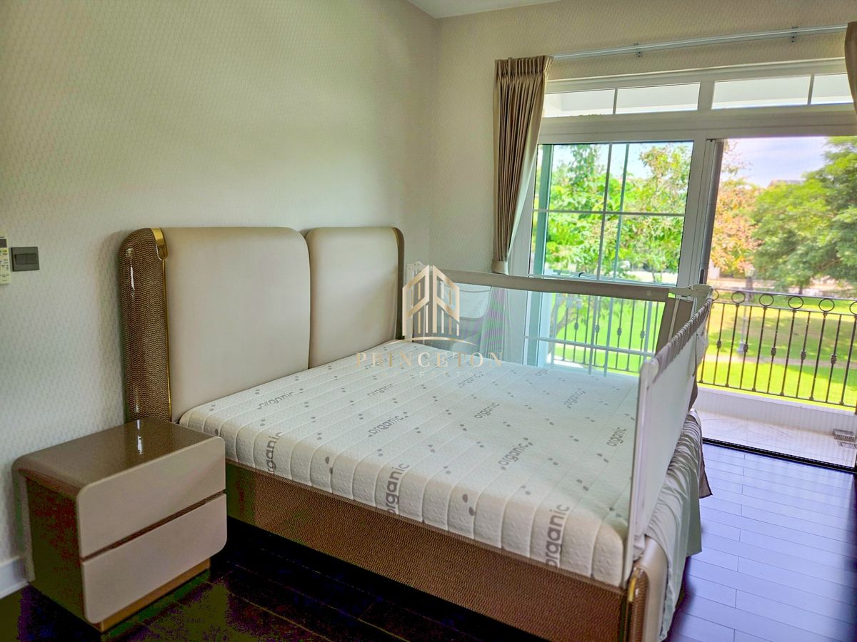 ขายบ้านบางนา แบริ่ง ลาซาล : ขายบ้านเดี่ยว นันทวัน บางนา กม.7 บ้าน size L หน้าสวน 📞092-4252445 Nantawan Bangna Km.7