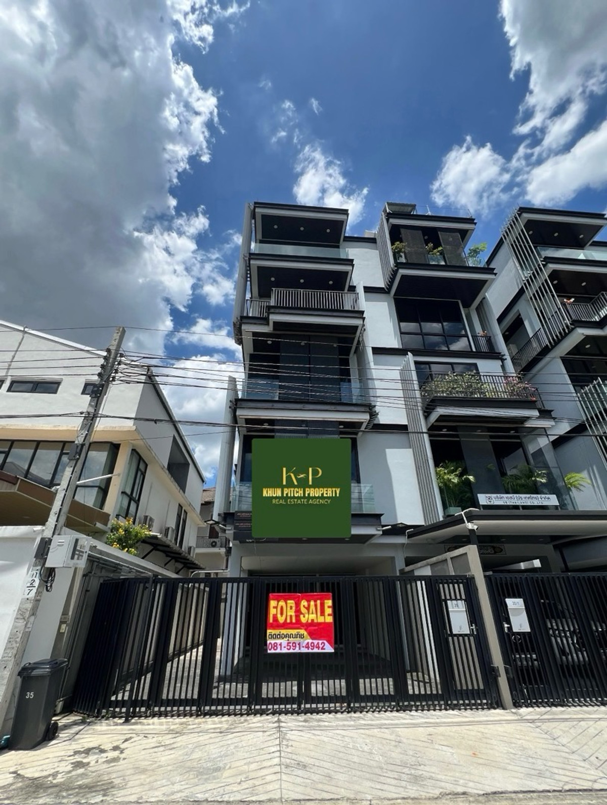 For SaleHome OfficeRama9, Petchburi, RCA : 📣 [For Sale] Premium 5-Storey Home Office with Private Elevator – Meloft Rama 9, Soi 57/1✨ Fully Furnished & Ready to Move In | Prime Rama 9 Location