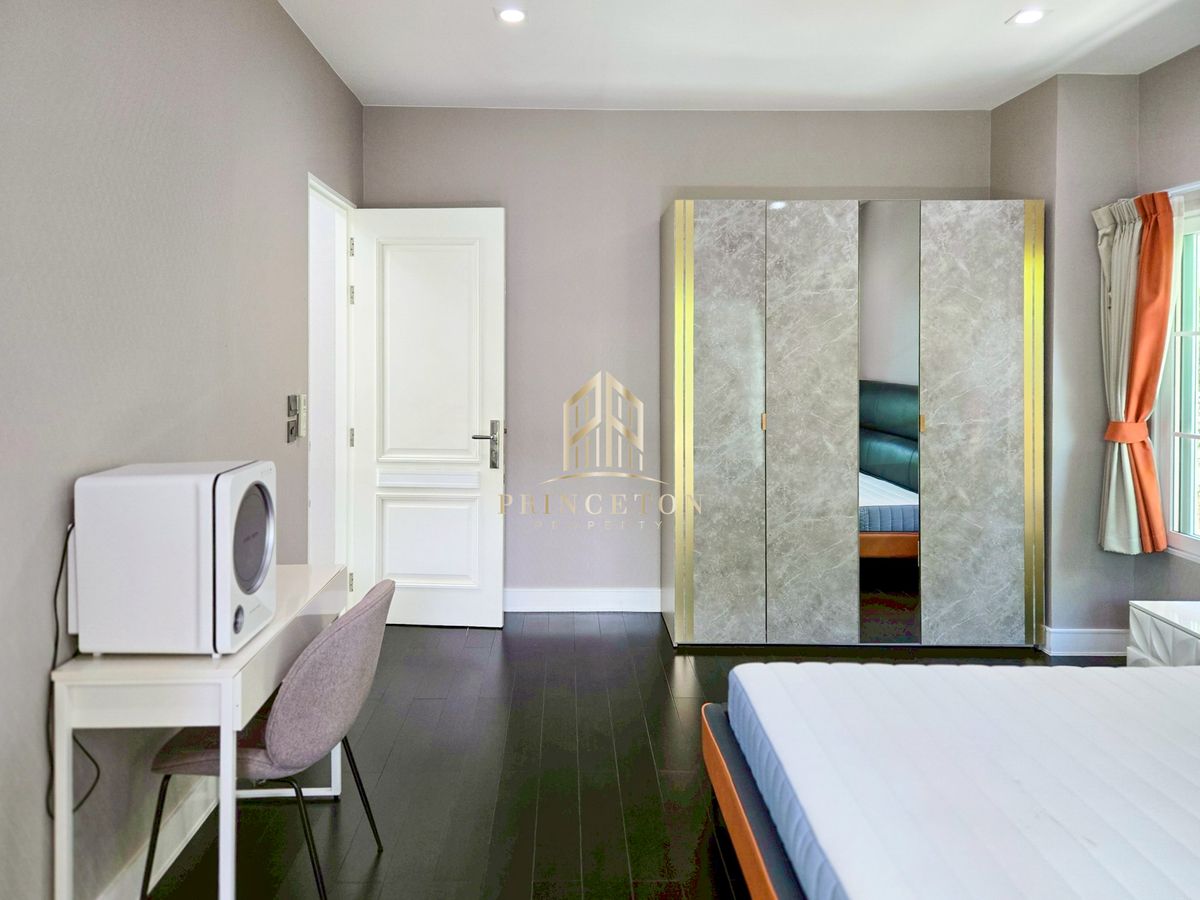 ขายบ้านบางนา แบริ่ง ลาซาล : ขายบ้านเดี่ยว นันทวัน บางนา กม.7 บ้าน size L หน้าสวน 📞092-4252445 Nantawan Bangna Km.7