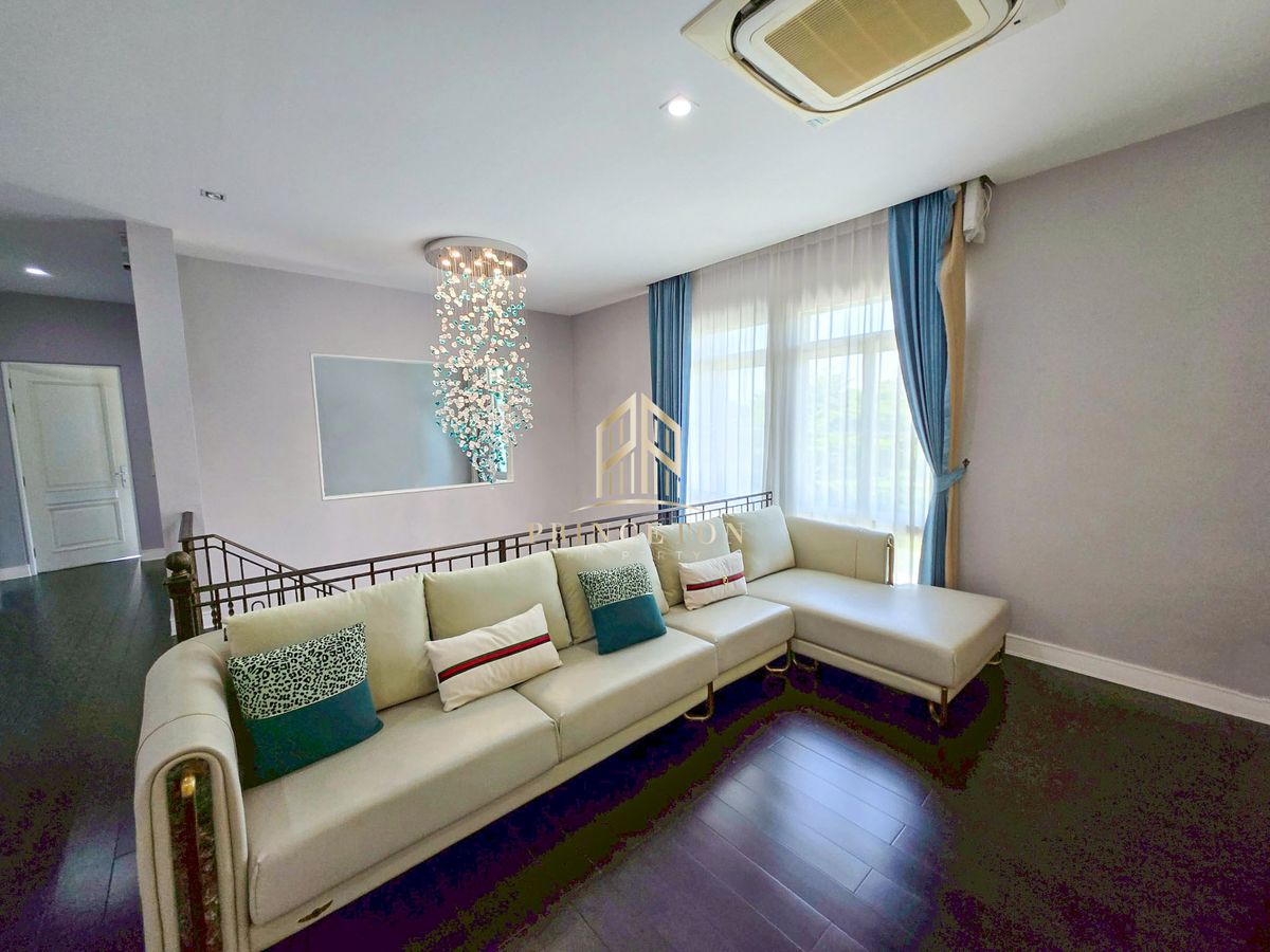 ขายบ้านบางนา แบริ่ง ลาซาล : ขายบ้านเดี่ยว นันทวัน บางนา กม.7 บ้าน size L หน้าสวน 📞092-4252445 Nantawan Bangna Km.7