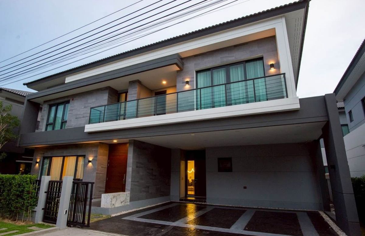 ให้เช่าบ้านบางนา แบริ่ง ลาซาล : 📣ให้เช่า 169,000 บาท บ้านเดี่ยว  The City Bangna [The New Project] ทำเลดีมาก 