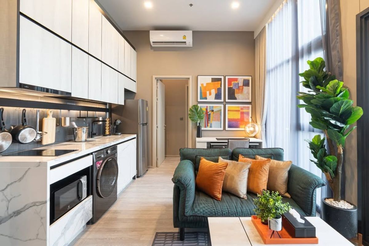 ให้เช่าคอนโดอ่อนนุช อุดมสุข : For Rent – The Line Sukhumvit 101 1 Bedroom | 1 Bathroom | 33.25 sq.m. | 24th Floor | Near BTS Punnawithi