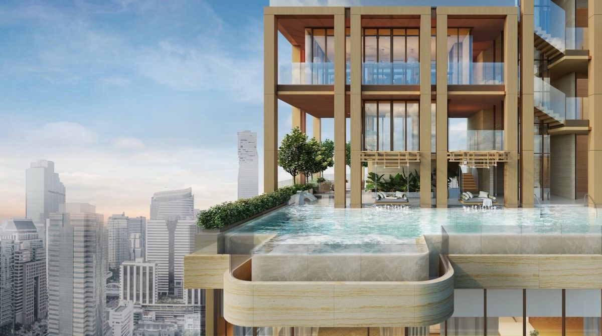 ขายคอนโดสีลม ศาลาแดง บางรัก : คอนโด Lomm Convent Luxury Wellness 175 unit  4 Bed 5 Baht 1 ห้องแม่บ้าน ห้องใหญ่  ใกล้ One Bangkok  รร เซนโยเซฟคอนแวนต์ ใกล้ BNH 