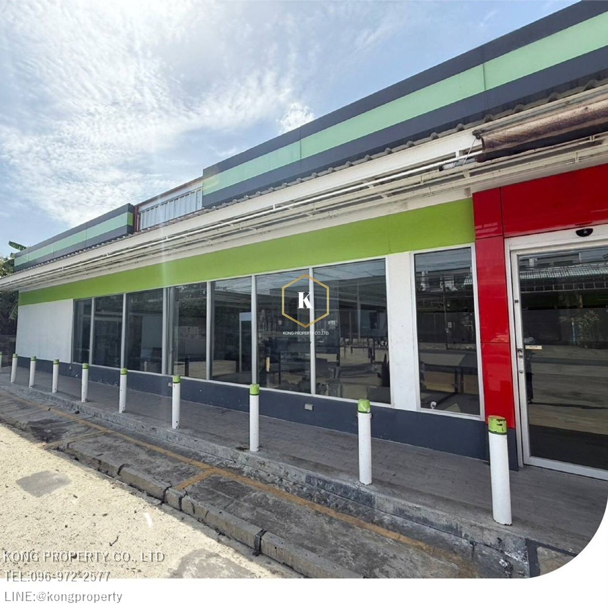 ให้เช่าร้านค้า/ตลาดนัดโชคชัย4 ลาดพร้าว71 : ให้เช่าอาคาร ร้านค้า ย่าน สตีวิทยา โชคชัย 4 ลาดพร้าว กรุงเทพ  พื้นที่ 800 ตร.ม