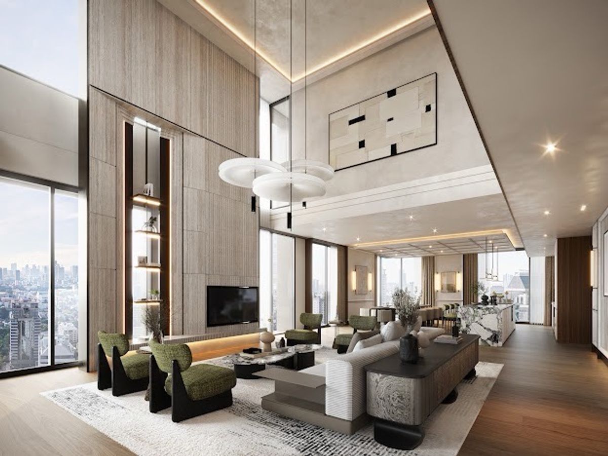 ขายคอนโดสีลม ศาลาแดง บางรัก : คอนโด Lomm Convent Luxury Wellness 175 unit  4 Bed 5 Baht 1 ห้องแม่บ้าน ห้องใหญ่  ใกล้ One Bangkok  รร เซนโยเซฟคอนแวนต์ ใกล้ BNH 