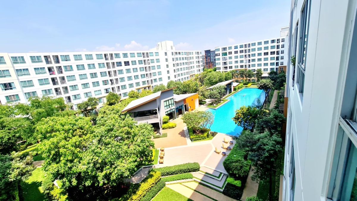 For RentCondoChiang Mai : For Rent – Dcondo NIM Chiang Mai | 30 sqm | Pool View | 7th Floor | Fully Furnished – 10,000 THB/month 🏢💦🌿