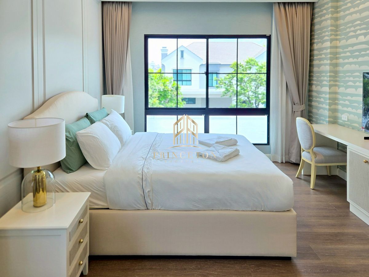 For RentHousePattanakan, Srinakarin : Luxury House For Rent Nantawan Rama 9 New Krungthep Kreetha 📞092-4252445