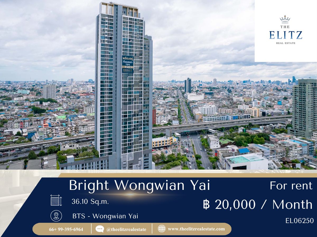For RentCondoWongwianyai, Charoennakor : ✨ rest in the peaceful corner of the Thonburi side. Bright Wongwian Yai, this room you are looking for 💖