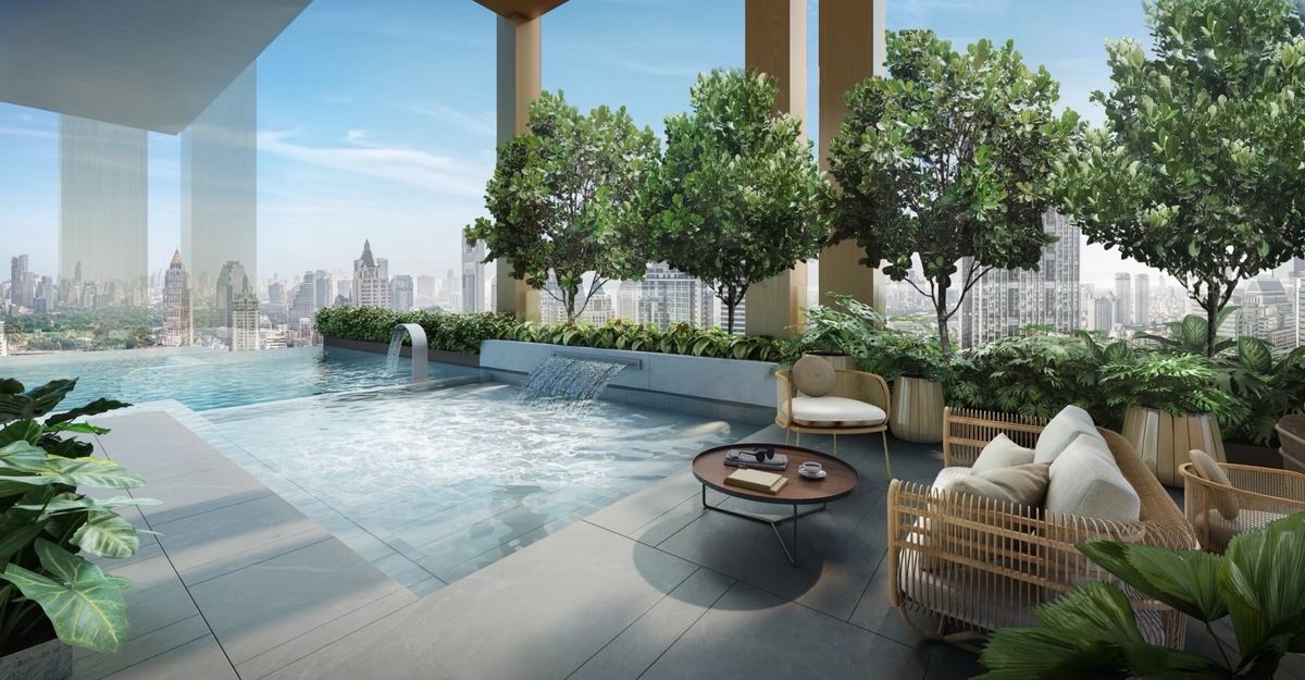 ขายคอนโดสีลม ศาลาแดง บางรัก : คอนโด Lomm Convent Luxury Wellness 175 unit  4 Bed 5 Baht 1 ห้องแม่บ้าน ห้องใหญ่  ใกล้ One Bangkok  รร เซนโยเซฟคอนแวนต์ ใกล้ BNH 