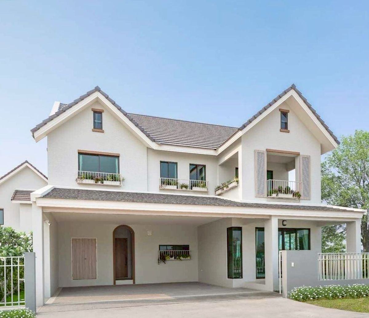 For RentHouseChiang Mai : House in quality projects For rent 45,000 baht per month, near the Greaz International School No.14H962