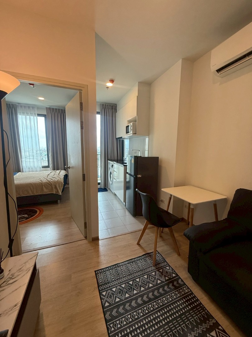 For RentCondoKasetsart, Ratchayothin : 🔥Urgent Rental🔥 Chewathai Kaset-Nawamin, fully furnished, ready to move in, located on a main road near the BTS.