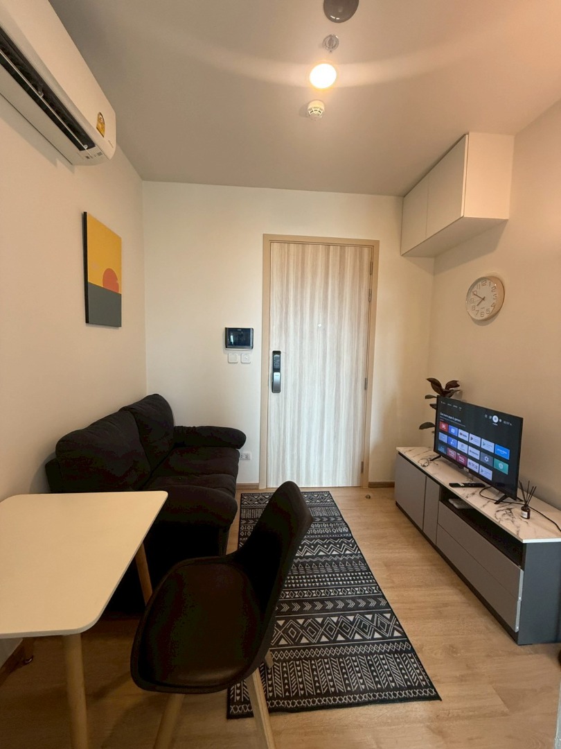 For RentCondoKasetsart, Ratchayothin : 🔥Urgent Rental🔥 Chewathai Kaset-Nawamin, fully furnished, ready to move in, located on a main road near the BTS.