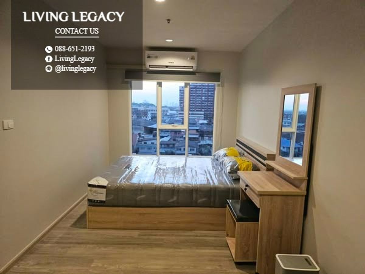 ให้เช่าคอนโดบางนา แบริ่ง ลาซาล : SQTSED ให้เช่าคอนโด Regent Home Bangna 28 ตร.ม. ชั้น 7 line id : @livinglegacy
