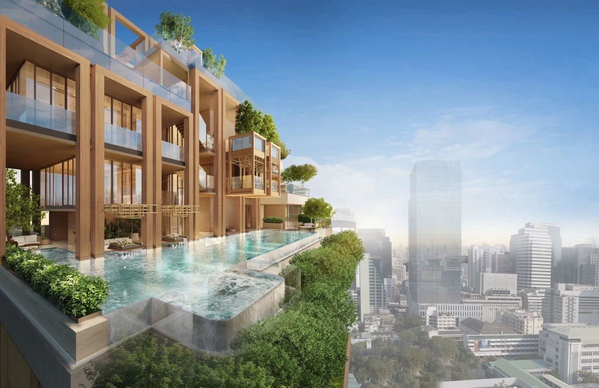 ขายคอนโดสีลม ศาลาแดง บางรัก : คอนโด Lomm Convent Luxury Wellness 175 unit  4 Bed 5 Baht 1 ห้องแม่บ้าน ห้องใหญ่  ใกล้ One Bangkok  รร เซนโยเซฟคอนแวนต์ ใกล้ BNH 