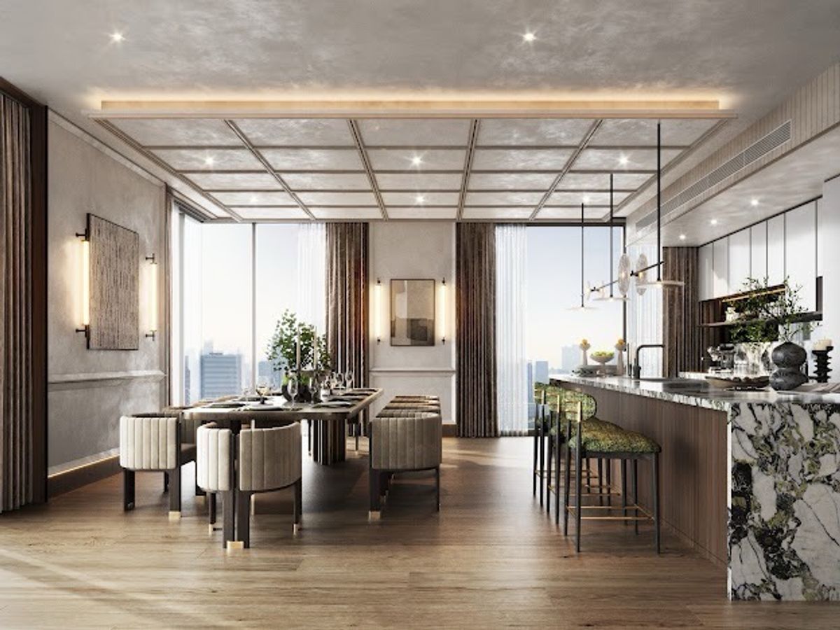 ขายคอนโดสีลม ศาลาแดง บางรัก : คอนโด Lomm Convent Luxury Wellness 175 unit  4 Bed 5 Baht 1 ห้องแม่บ้าน ห้องใหญ่  ใกล้ One Bangkok  รร เซนโยเซฟคอนแวนต์ ใกล้ BNH 