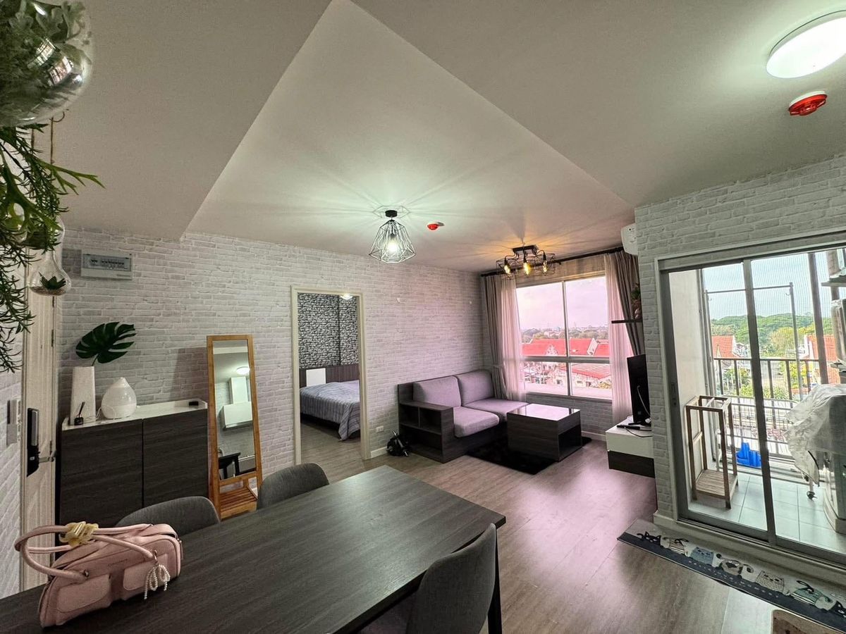 For RentCondoChiang Mai : For Rent – Dcondo Ping | 7th Floor | Building C | 37 sqm | Fully Furnished – Only 15,000 THB/month 🏢✨
