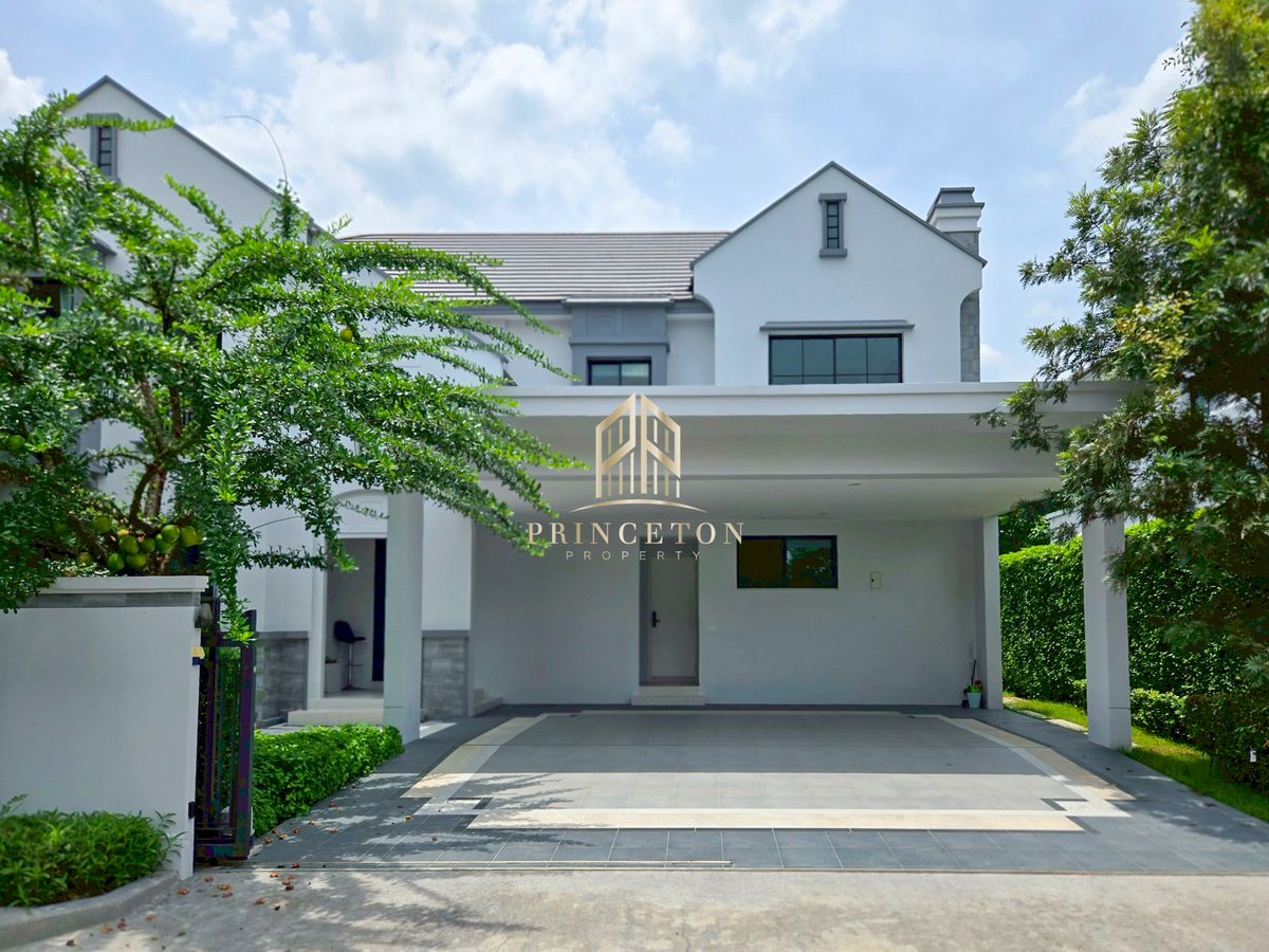 For RentHousePattanakan, Srinakarin : Luxury House For Rent Nantawan Rama 9 New Krungthep Kreetha 📞092-4252445