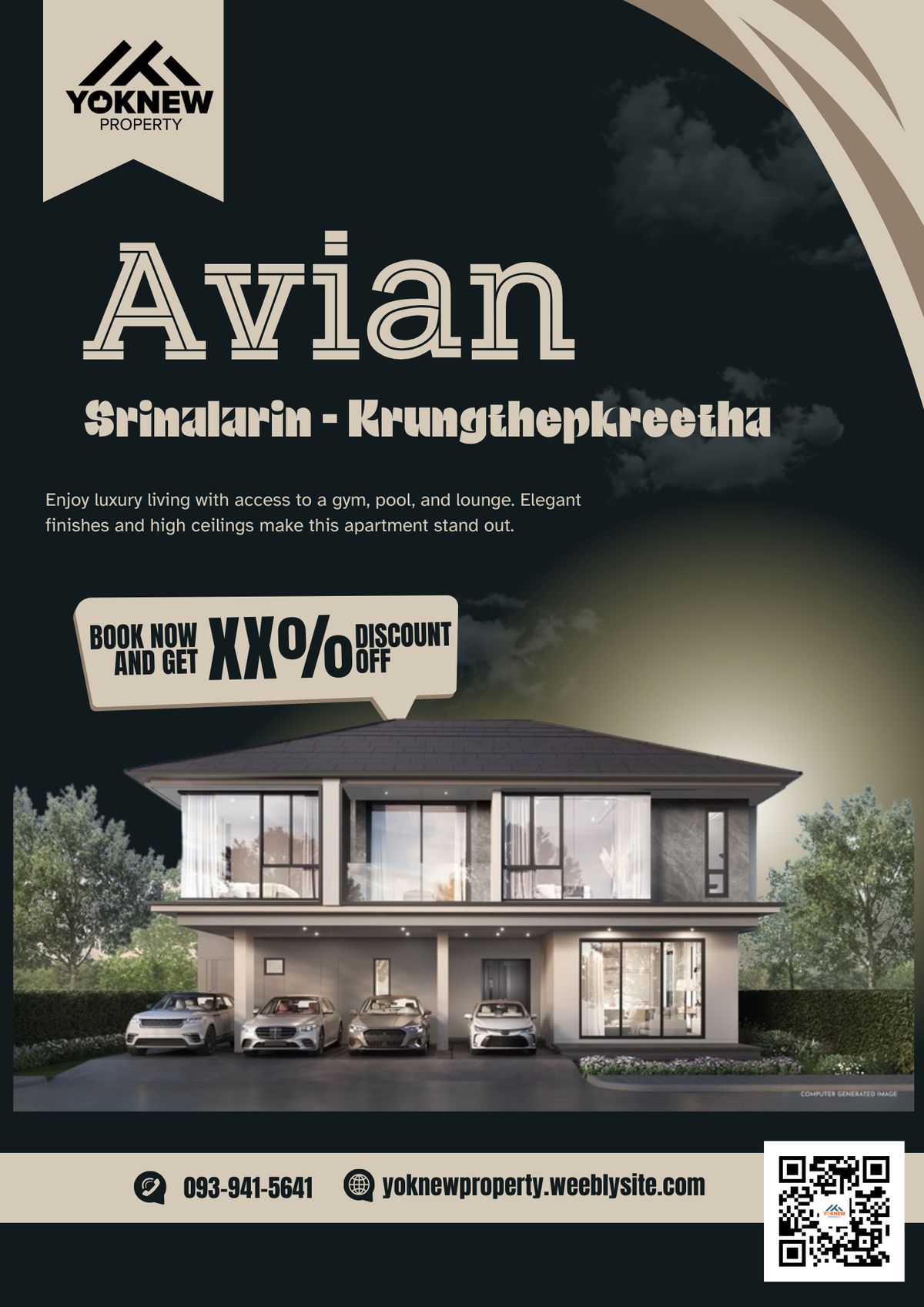 ขายบ้านพัฒนาการ ศรีนครินทร์ : 🏡 Avian กรุงเทพกรีฑา | บ้านเดี่ยวใหม่ 3 นอน 4 น้ำ มีห้องแม่บ้าน พร้อมอยู่ ใกล้โรงเรียนนานาชาติ!