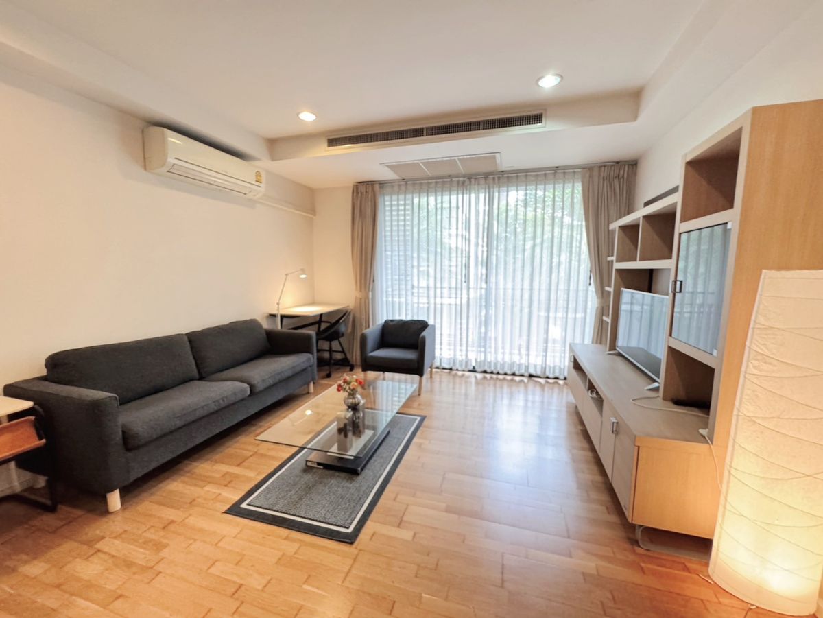 For RentCondoRatchadapisek, Huaikwang, Suttisan : RENT !! Condo Amanta Ratchada, MRT Thailand Cultural Centre, 2 Beds, Tower 3, Fl. 2, Area 85sq.m., Rent 35,000 Baht (Pool view)