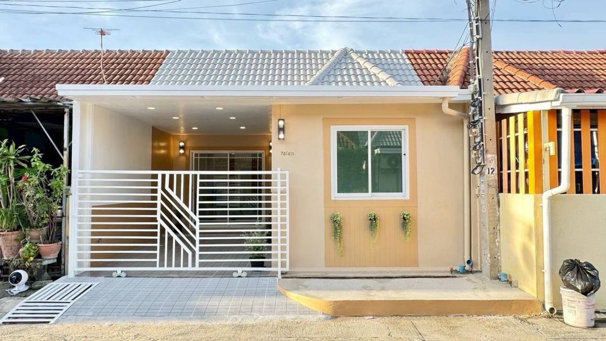 ขายทาวน์โฮมนนทบุรี บางใหญ่ บางบัวทอง : ✨บ้านน่ารัก ราคาน่าคบ! ทาวน์เฮ้าส์ชั้นเดียว  เพียง 1.29 ล้าน ฟรีดาวน์ ฟรีโอน‼️